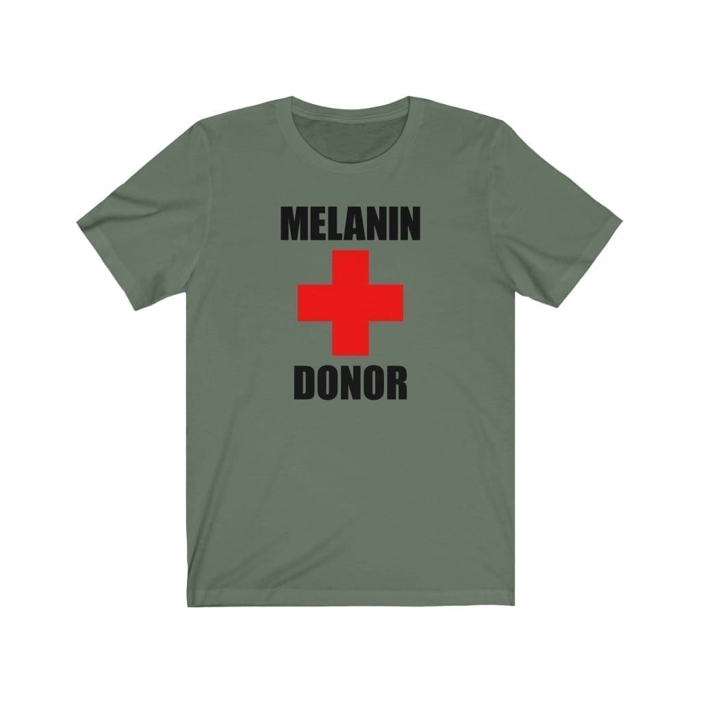 Melanin Donor Unisex Jersey Short Sleeve Tee - Image 7