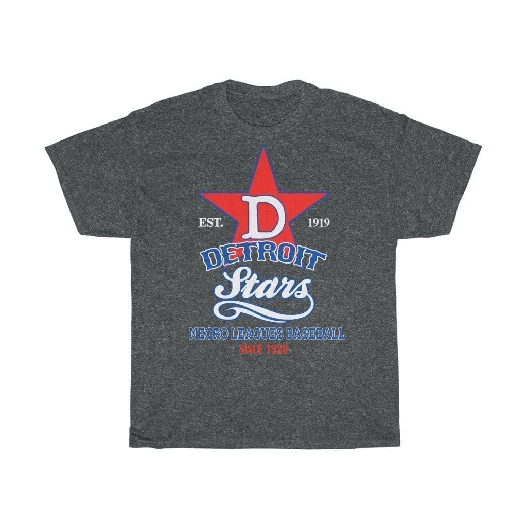 Detroit Stars Negro League Unisex Heavy Cotton Tee - Image 5