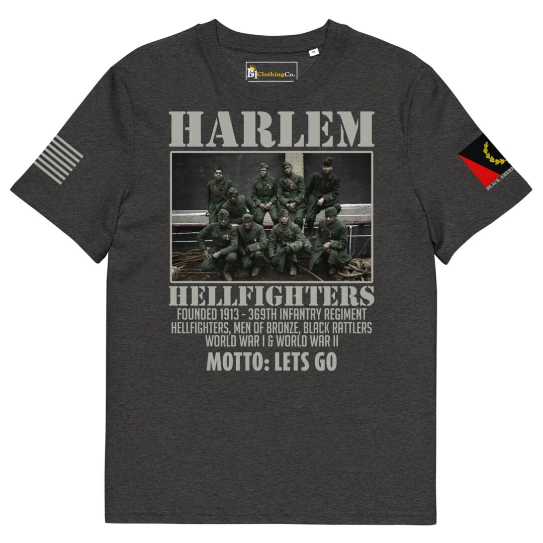 Harlem Hell Fighters US Army Shirt - Black History Tee